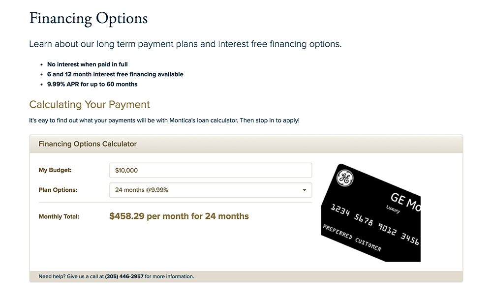 owner financing business calculator